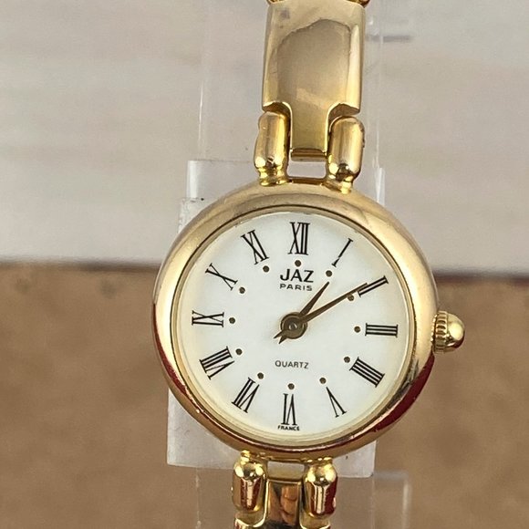Vintage Jaz Paris French Designer Gold Watch - Picture 2 of 7